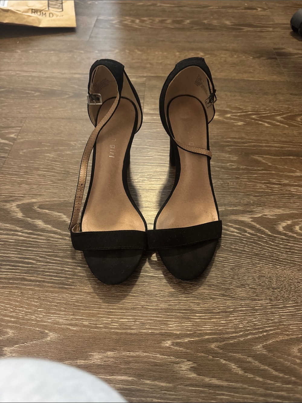 Black 3” heels